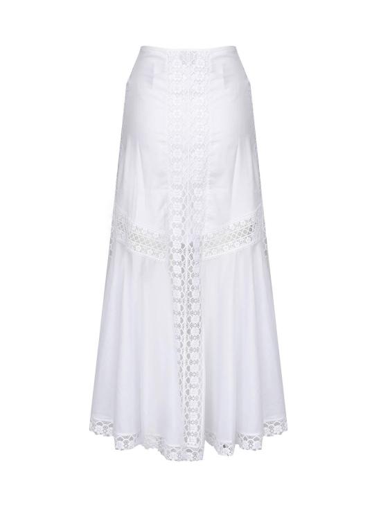25SS 차로루이즈 롱 스커트 251404WHITE White - CHARORUIZ