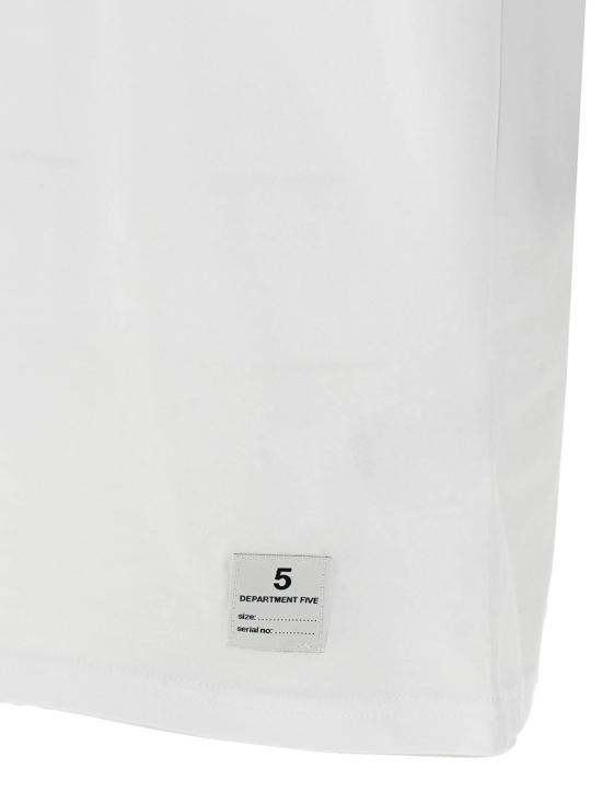 25FW 디파트먼트5 반팔 티셔츠 UT51051D2JF0034001 White - DEPARTMENT 5