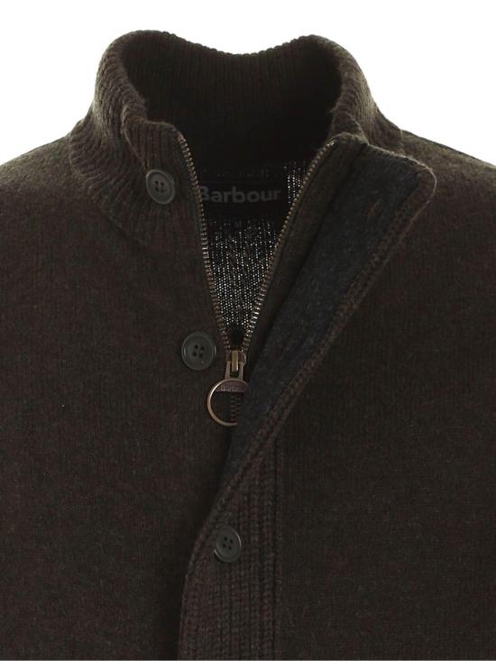 26FW 바버 가디건 MKN0731GN73 GREEN - BARBOUR