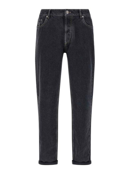  브루넬로 쿠치넬리 스트레이트 팬츠 M235PD3210C9016 Grey