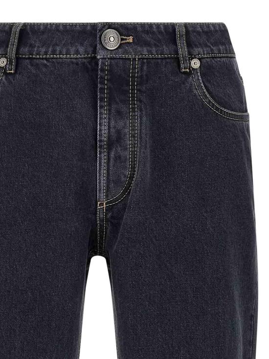  브루넬로 쿠치넬리 스트레이트 팬츠 M235PD3210C9016 Grey - BRUNELLO CUCINELLI