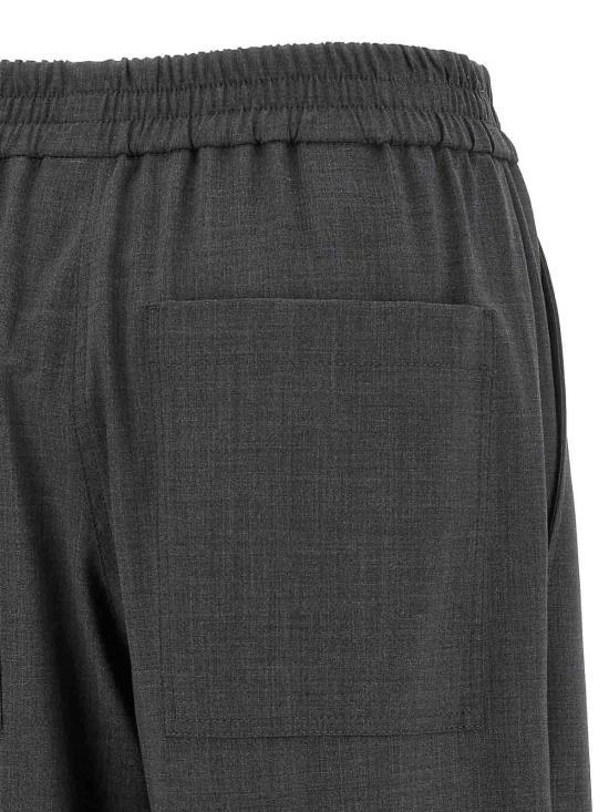  브루넬로 쿠치넬리 스트레이트 팬츠 M0W07P9002C4078 Grey - BRUNELLO CUCINELLI