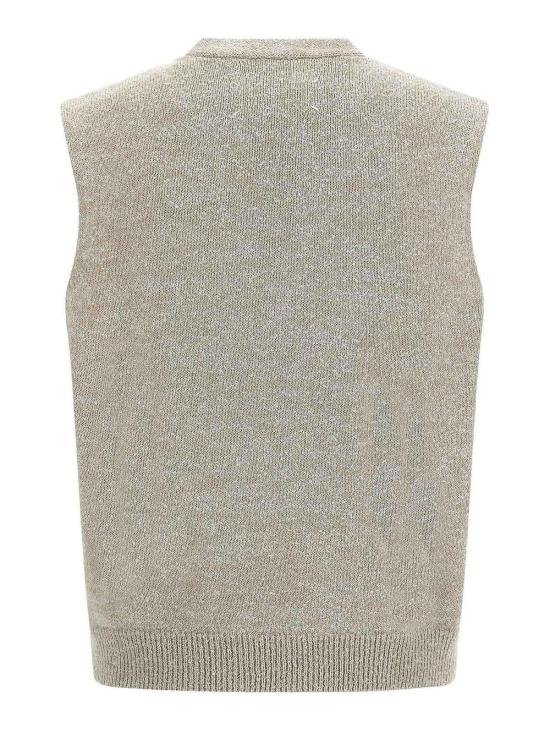  마르지엘라 라이트 부클 니트 베스트 S50FB0115M13152003F Beige - MAISON MARGIELA