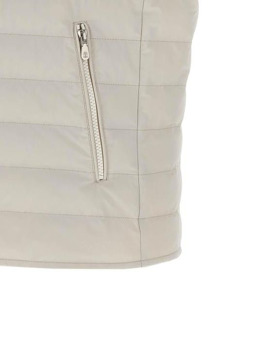 26FW 브루넬로 쿠치넬리 타프타 패딩 베스트 MM4911797CUE79 Beige - BRUNELLO CUCINELLI
