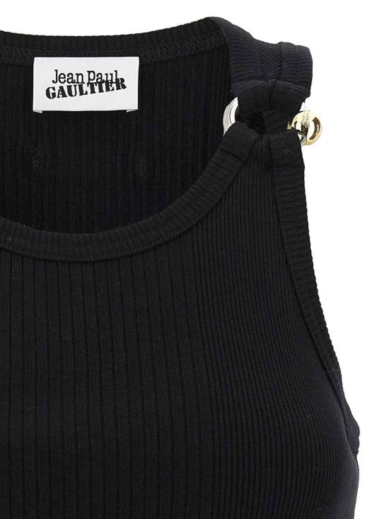 25FW 장 폴 고티에 민소매 티셔츠 2503WTO375J01400 Black - JEAN PAUL GAULTIER