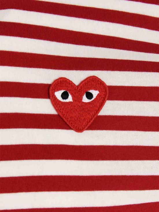  꼼데가르송 긴팔 티셔츠 AXT1644 Red - COMME DES GARCONS