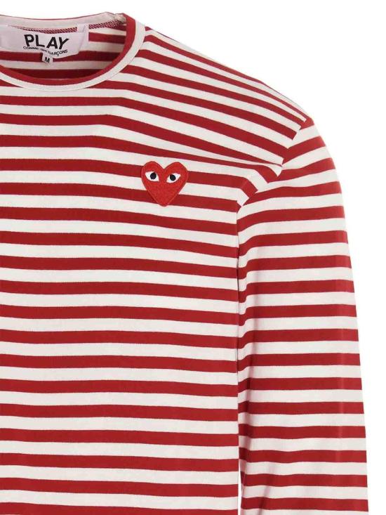  꼼데가르송 긴팔 티셔츠 AXT1644 Red - COMME DES GARCONS