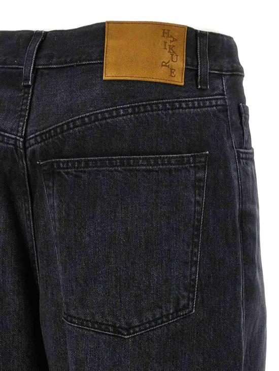 25FW 하이쿠레 스트레이트 팬츠 HEW03340DF173L0854L0854 Black - HAIKURE