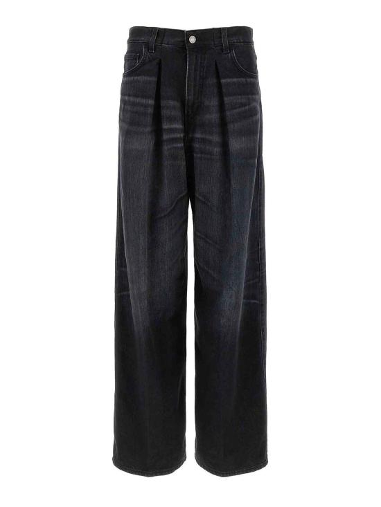 25FW 하이쿠레 스트레이트 팬츠 HEW03340DF173L0854L0854 Black