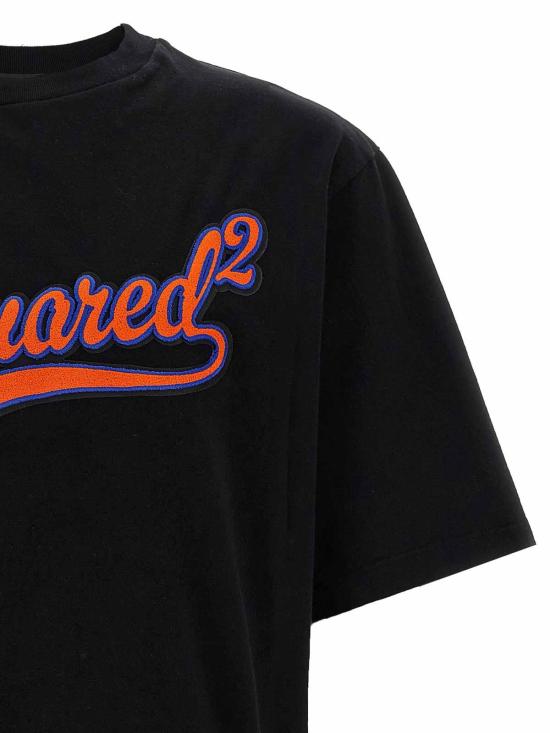 25FW 디스퀘어드2 반팔 티셔츠 S74GD1435S24583900 Black - DSQUARED2