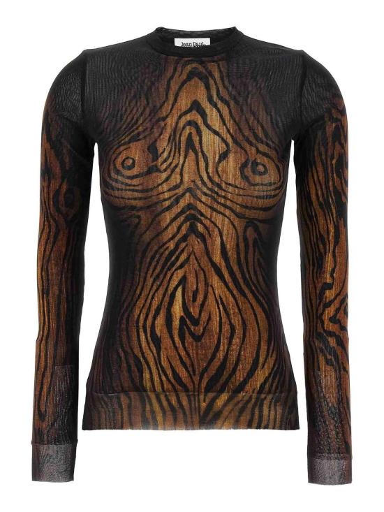 25FW 장 폴 고티에 긴팔 티셔츠 2503WTO335M002P0060 Multicolour