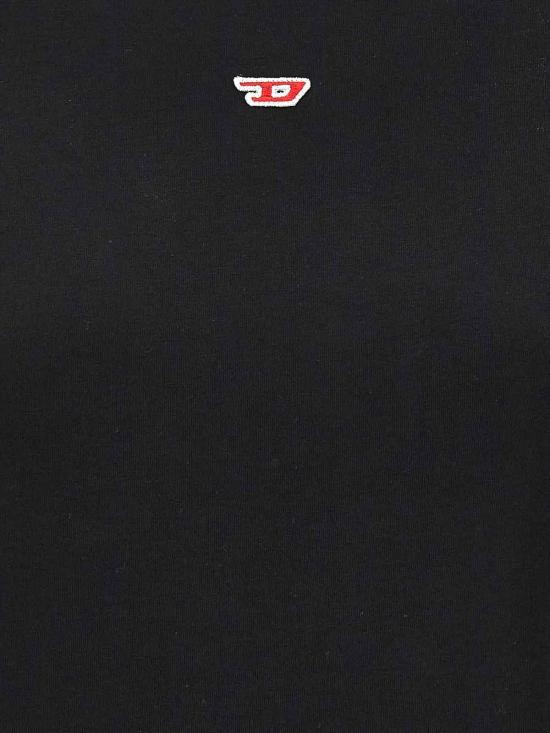  디젤 반팔 티셔츠 A149620GRAI9XX Black - DIESEL