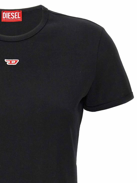  디젤 반팔 티셔츠 A149620GRAI9XX Black - DIESEL