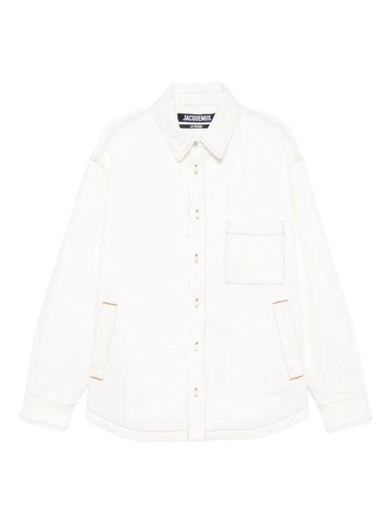 25FW 자크뮈스 긴팔 셔츠 OUM00115AD00018 11C WHITTABAC