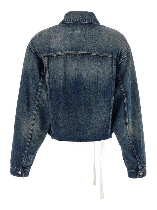  MM6 메종마르지엘라 데님 자켓 S52AM0340M30017962 Blue - MM6 MAISON MARGIELA