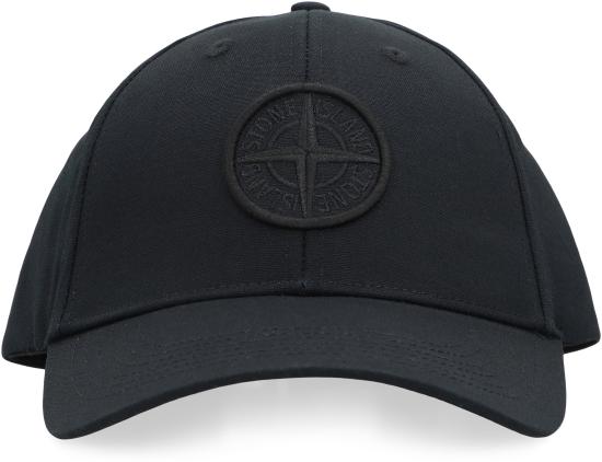  스톤 아일랜드 볼캡 9100013S0248V0029 black - STONE ISLAND