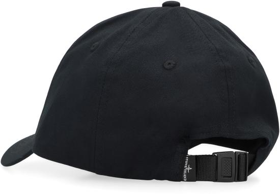  스톤 아일랜드 볼캡 9100013S0248V0029 black - STONE ISLAND
