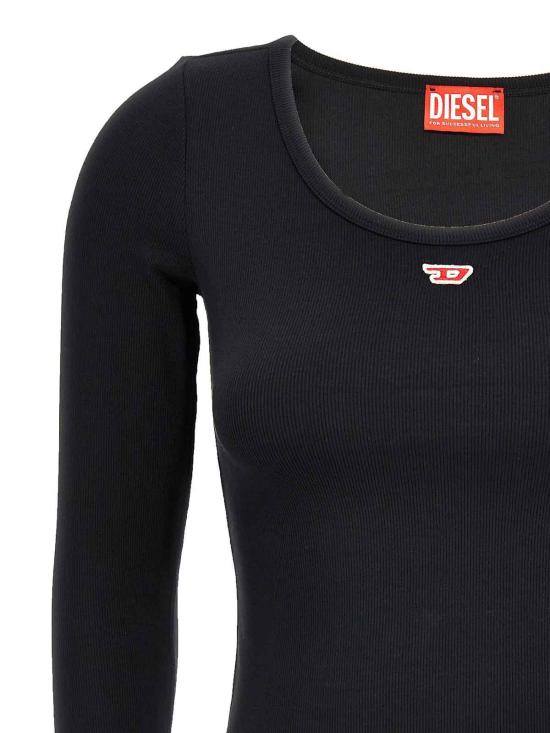  디젤 긴팔 티셔츠 A051060EJAI9XX Black - DIESEL