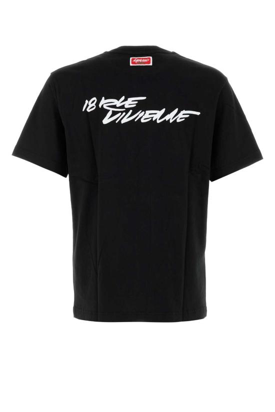 25FW 겐조 반팔 티셔츠 FF65TS2654SG99J BLACK - KENZO