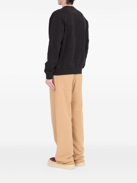 25FW MM6 메종마르지엘라 라지 M 로고 넘버 프린트 스웨트 셔츠 SH0GU0029M25014900 BLACK - MM6 MAISON MARGIELA