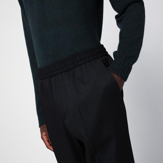  골든구스 스트레이트 팬츠 GMP00581P00117090100 black - GOLDEN GOOSE