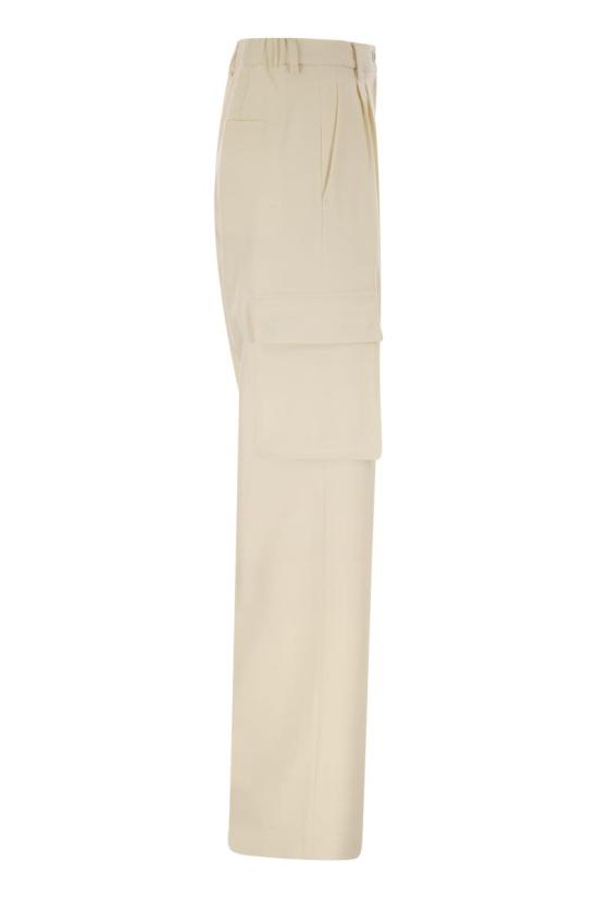 25FW 에르노 스트레이트 팬츠 PT000179D33453 1000 WHITE - HERNO