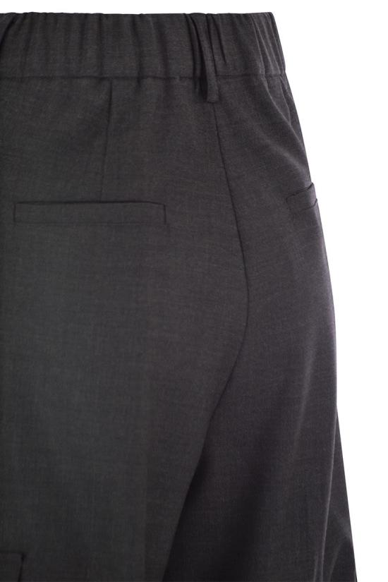 25FW 에르노 스트레이트 팬츠 PT000179D33453 9487 GREY - HERNO