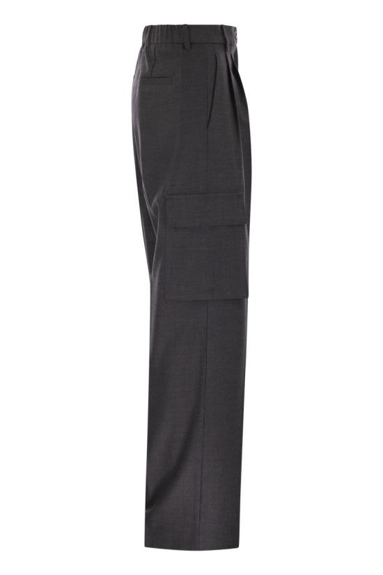 25FW 에르노 스트레이트 팬츠 PT000179D33453 9487 GREY - HERNO