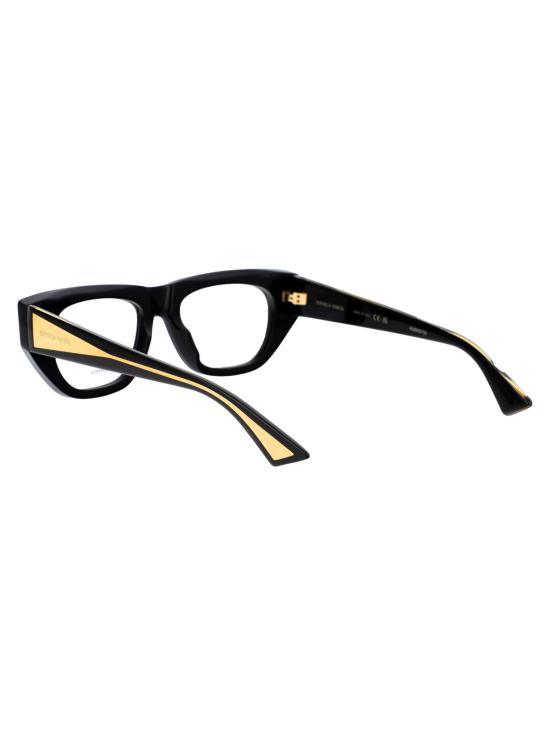 25SS 보테가베네타 안경 BV1279O 001 BLACK CRYSTAL TRANSPARENT - BOTTEGA VENETA