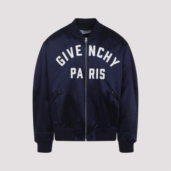 25FW 지방시 봄버 자켓 BM01E01610 410 NAVY - GIVENCHY
