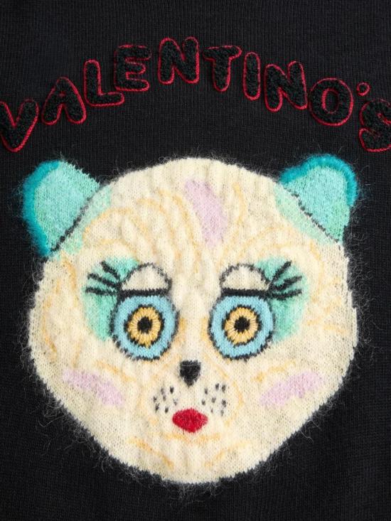 25FW 발렌티노 가라바니 스웨터 7V3KC35IB2V 0NO BLACK - VALENTINO GARAVANI