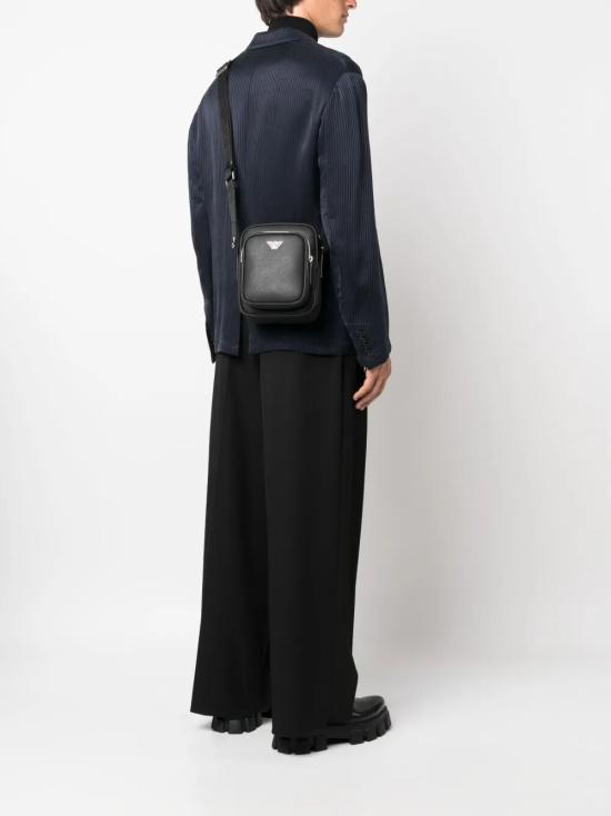 25FW 엠포리오 아르마니 크로스백 Y4M387Y138E097 81072 BLACK - EMPORIO ARMANI