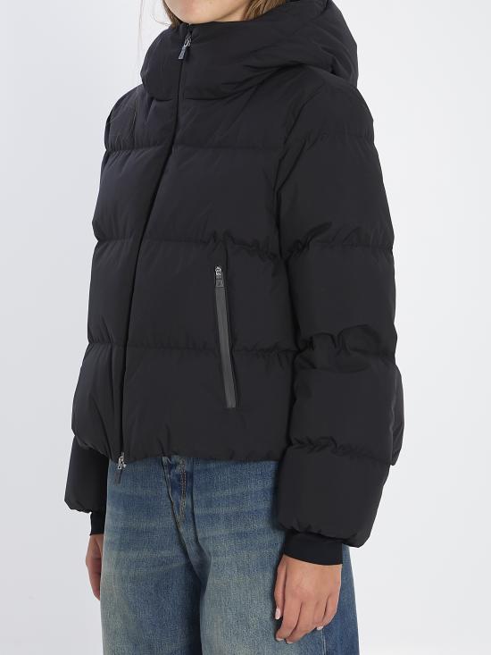 25FW 에르노 숏패딩 PI002081D12840 9300 BLACK - HERNO