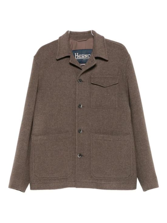 25FW 에르노 소프트 울 필드 자켓 FI000138U33475R 2700 GREY - HERNO