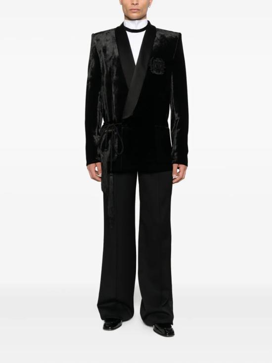 25FW 발망 자켓 FH1SI845MH52 EAP BLACK - BALMAIN