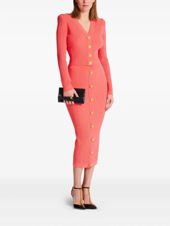 25FW 발망 반지갑 FN1ON259LTFL 0PA BLACK - BALMAIN