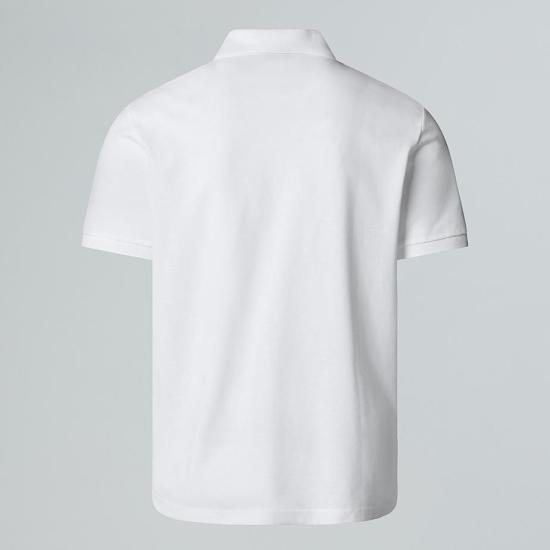 25FW 노스페이스 폴로 티셔츠 NF0A8C1PFN41 WHITE - NORTH FACE