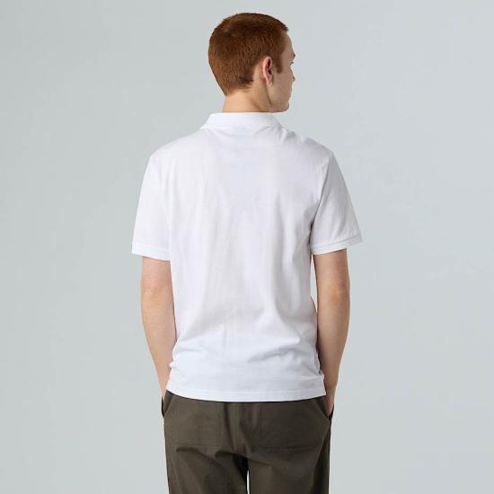 25FW 노스페이스 폴로 티셔츠 NF0A8C1PFN41 WHITE - NORTH FACE