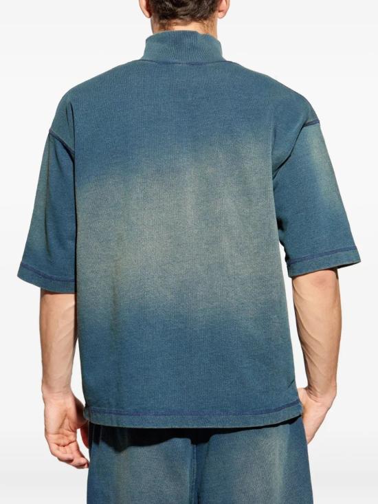 25FW 디젤 반팔 티셔츠 A186750TKAA 01 LIGHTDENIM - DIESEL