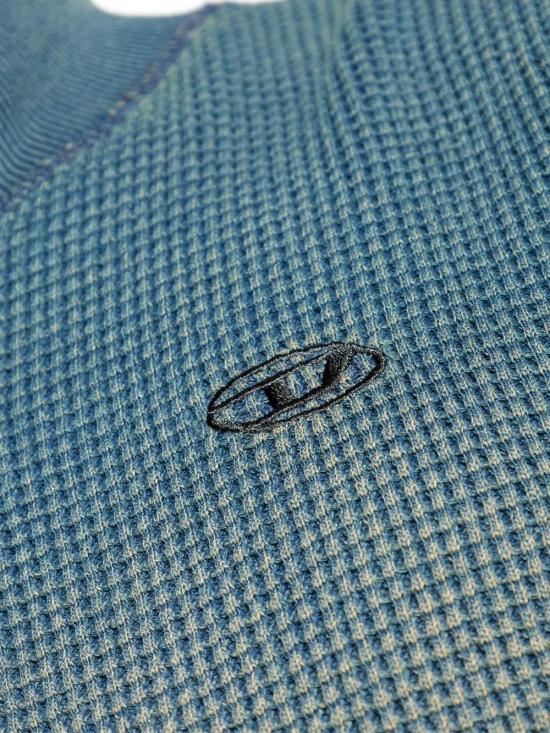 25FW 디젤 반팔 티셔츠 A186750TKAA 01 LIGHTDENIM - DIESEL