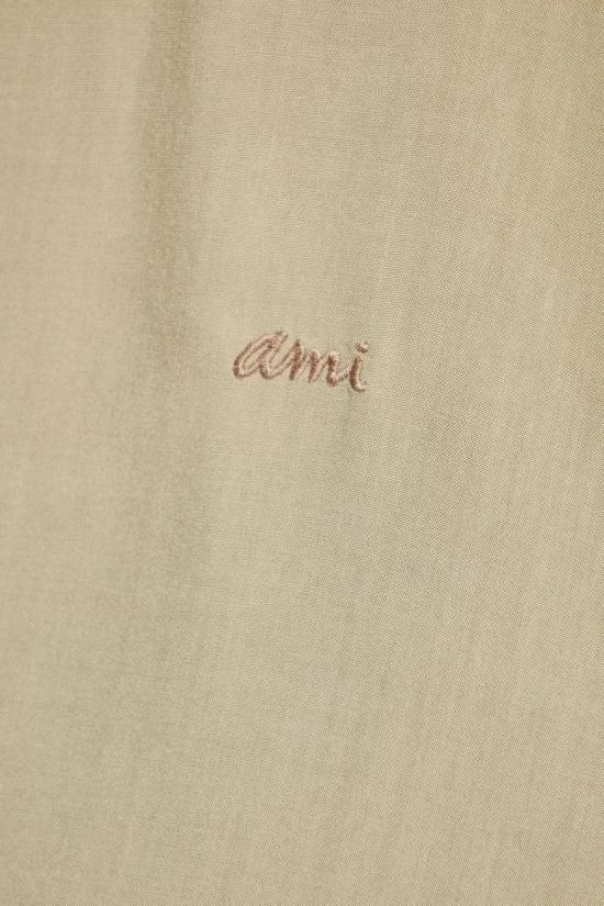 25FW 아미 반팔 셔츠 H25HSH768VI0036 229 CAFECREME - AMI