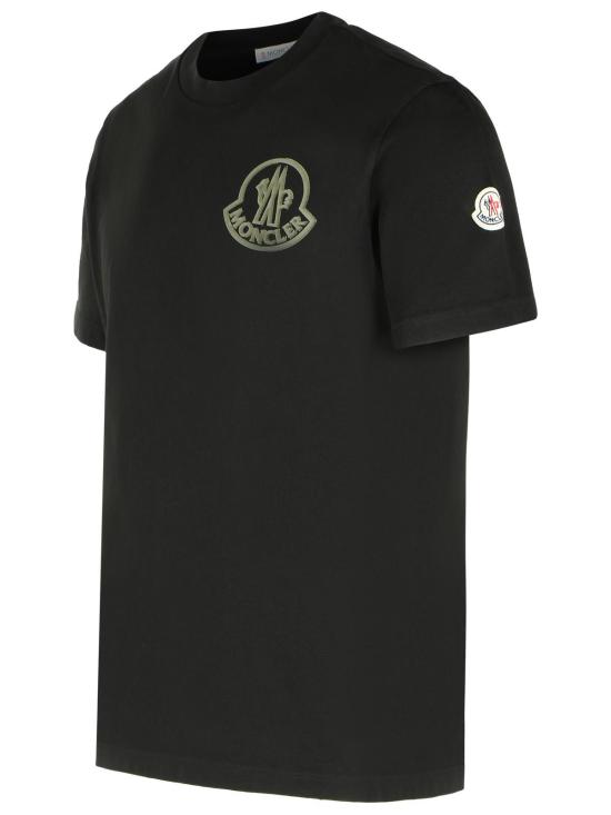 25FW 몽클레어 반팔 티셔츠 091 8C000 57 89AZ9999 Black - MONCLER