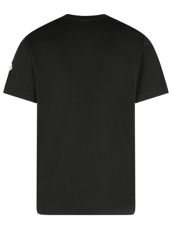 25FW 몽클레어 반팔 티셔츠 091 8C000 57 89AZ9999 Black - MONCLER