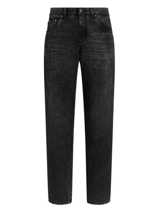 25FW 돌체앤가바나 스트레이트 팬츠 94604 GP02XDG8ND8 93717 Black