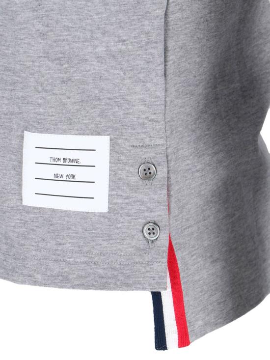 25FW 톰브라운 반팔 티셔츠 FJS075A 00042055 GREY - THOM BROWNE