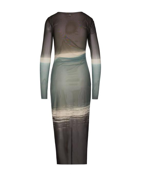 25FW 파트리지아페페 롱 원피스 8A1578J324FM43 DAWN STRIPES - PATRIZIA PEPE