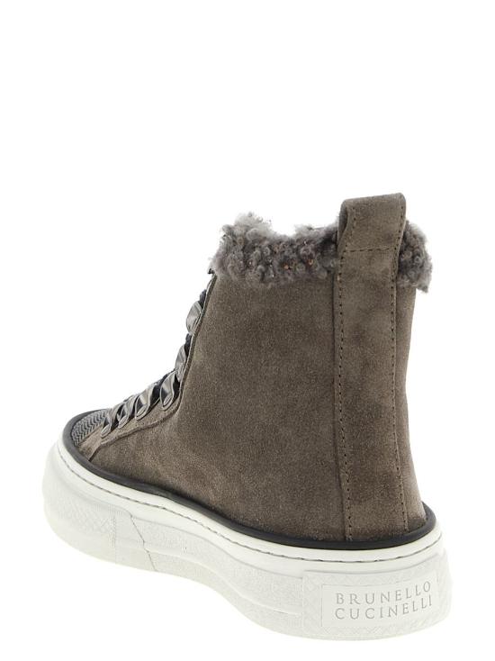 25FW 브루넬로 쿠치넬리 스니커즈 MZSFG3095C8212 GRAY - BRUNELLO CUCINELLI