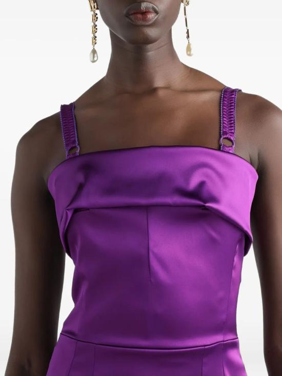 25FW 돌체앤가바나 원피스 F60AWT FURHMF0571 Purple - DOLCE & GABBANA