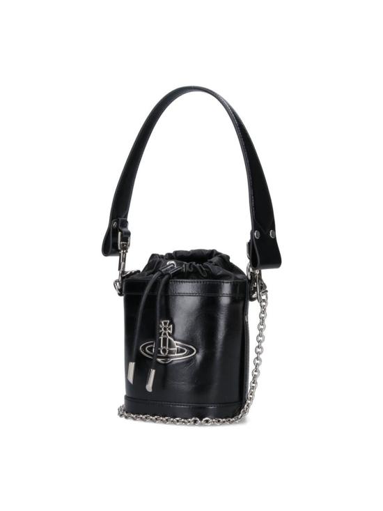 25FW 비비안웨스트우드 숄더백 4C030009W L00BRN401 Black - VIVIENNE WESTWOOD