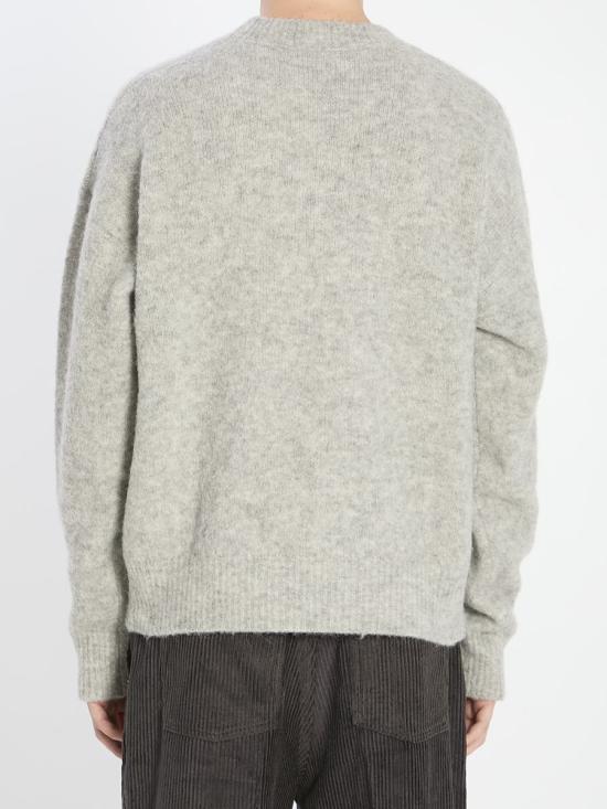 25FW 아미 스웨터 8798203 HKS824 KN0021 050 GREY - AMI